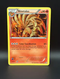 Ninetales 21/113 Legendary Treasures Reverse Holo & Rare Pokemon TCG | MP - LP | - Image 5
