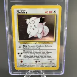 Clefairy Pokemon 1999 Base Set 5/102 Holo CGC 8.5 - Image 3