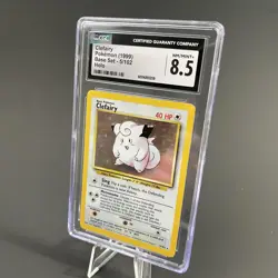 Clefairy Pokemon 1999 Base Set 5/102 Holo CGC 8.5 - Image 5