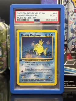 Pokemon TCG Shining Magikarp Neo Revelation Holo 1st Edition Psa 6 - Image 1