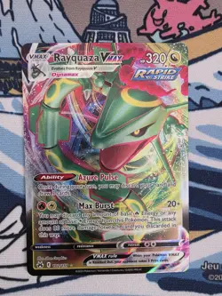 Pokemon Crown Zenith Rayquaza VMAX 102/159 Ultra Rare NM - Image 1
