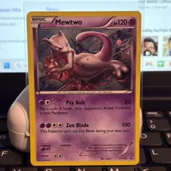 TCG Pokemon Mewtwo XY101 XY Holo - Image 1