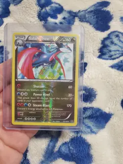 LP/NM Salamence 57/108 XY - Roaring Skies Holo Rare Reverse Holo Pokemon TCG - Image 1