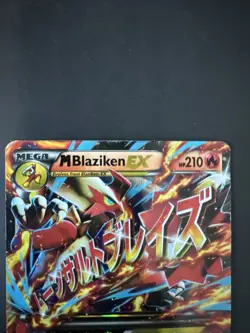 M Blaziken EX XY86 Pokemon Black Star Promo Dmg - Image 4