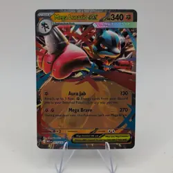 Mega Lucario EX 77/132 - Pokemon Mega Evolution - Near Mint - Image 1