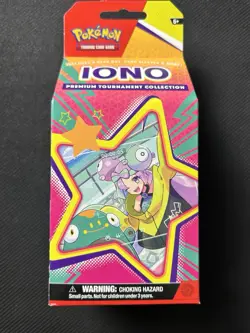 Pokemon TCG Iono Premium Tournament Collection Box - NEW - SEALED - Image 1
