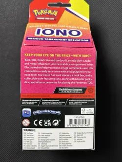 Pokemon TCG Iono Premium Tournament Collection Box - NEW - SEALED - Image 2