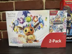 Pokemon Prismatic Evolutions ETB with Booster Bundle And Hop’s Zacian Ex Box - Image 2