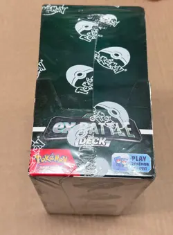 Pokemon Kangaskhan ex & Greninja ex BATTLE DECK DISPLAY BOX Sealed 6 Decks - Image 3