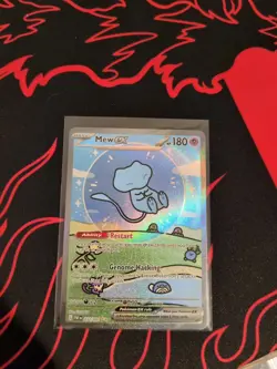 Pokemon TCG Mew EX 232/091 Sv: Paldean Fates Bubble Mew - Image 1