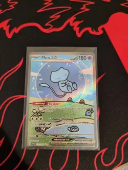 Pokemon TCG Mew EX 232/091 Sv: Paldean Fates Bubble Mew - Image 2