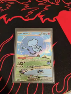 Pokemon TCG Mew EX 232/091 Sv: Paldean Fates Bubble Mew - Image 3