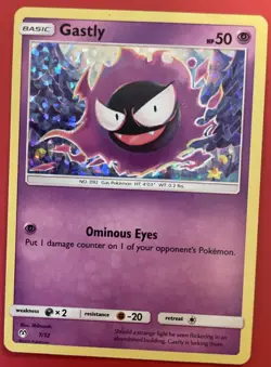 Pokemon Gastly 7/12 - McDonald’s Promo Collection Holo - Image 1