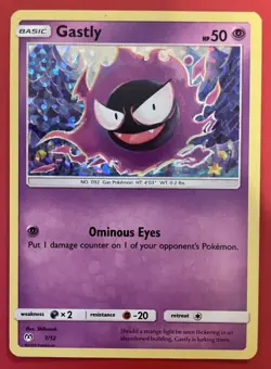 Pokemon Gastly 7/12 - McDonald’s Promo Collection Holo - Image 3