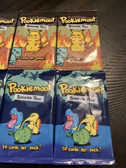 Pookiemoot Lot Of 6 Gen 1 and 2 Pack 3 Each Pokemon fan art Poke Derp Sealed - Image 3