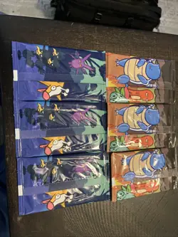 Pookiemoot Lot Of 6 Gen 1 and 2 Pack 3 Each Pokemon fan art Poke Derp Sealed - Image 4