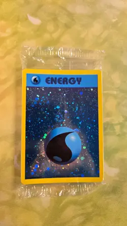 Pokemon WOTC Promo Water Energy Sealed Pack (25 Energy) - Image 1