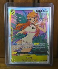 Nami One Piece SR Foil Two Legends OP08-106 NM - Image 1