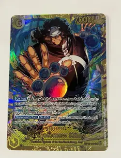Bartholomew Kuma OP12-119 Legacy of the Master, One Piece Secret Rare Foil - Image 1