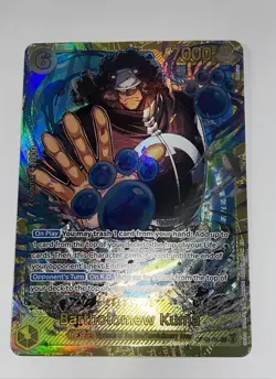 Bartholomew Kuma OP12-119 Legacy of the Master, One Piece Secret Rare Foil - Image 3