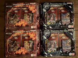 One Piece Illustration Box Vol. 5 and 6 Sealed (LOT OF 4) - Image 1