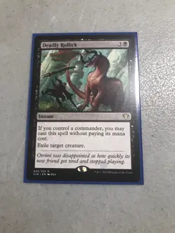 Magic the Gathering • MTG • Deadly Rollick Nm Commander Precon Nm - Image 1