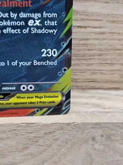 Mega Gengar ex 056/094 Me02: Phantasmal Flames Holo Pokemon Card TCG (24) - Image 5