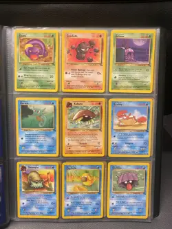 NEAR MINT - Fossil Set Complete Common No Duplicates 1999 Pokemon Cards Bundle - Image 1