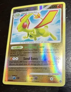 Flygon 5/132 Secret Wonders Reverse Holo Pokemon TCG Rare Card LP / MP Pokemon! - Image 1