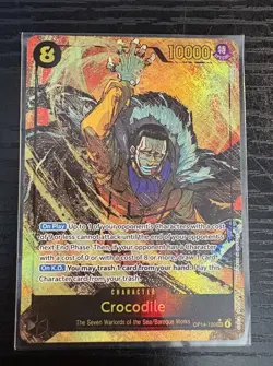 Crocodile OP14-120 Alt Art SEC One Piece Card Game English (LP) - Image 1