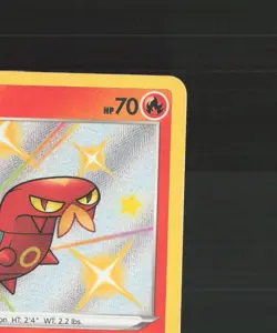 Sizzlipede SV018/SV122 Shining Fates Shiny Holo Rare Pokemon Card LP+ - Image 4