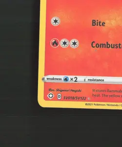 Sizzlipede SV018/SV122 Shining Fates Shiny Holo Rare Pokemon Card LP+ - Image 5