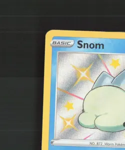 Snom SV033/SV122 Shining Fates Shiny Holo Rare Pokemon Card LP+ - Image 3