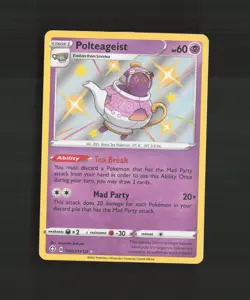 Polteageist SV053/SV122 Shining Fates Shiny Holo Rare Pokemon Card NM - Image 1