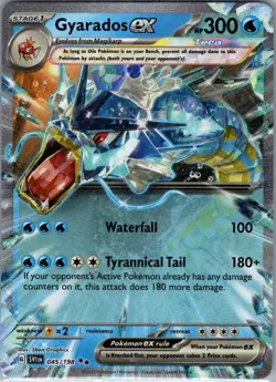Gyarados ex 045/198 SV01: Scarlet & Violet Base Set - Pokemon Card - NM - Image 1