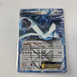 Lugia EX BW83 Black Star Promo Holo Pokemon Card (small crease) - Image 1