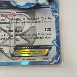 Lugia EX BW83 Black Star Promo Holo Pokemon Card (small crease) - Image 3