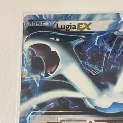 Lugia EX BW83 Black Star Promo Holo Pokemon Card (small crease) - Image 5