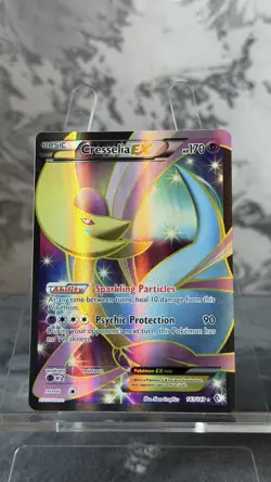 Cresselia EX 143/149 Boundaries Crossed Full Art Ultra Rare Holo Pokemon Card - Image 3