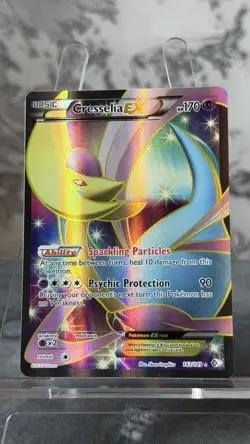 Cresselia EX 143/149 Boundaries Crossed Full Art Ultra Rare Holo Pokemon Card - Image 4