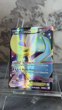 Cresselia EX 143/149 Boundaries Crossed Full Art Ultra Rare Holo Pokemon Card - Image 5