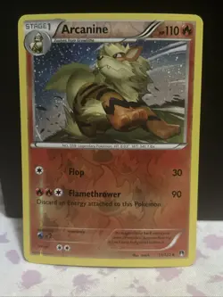 2016 Pokemon ARCANINE Breakpoint REVERSE HOLO Foil XY Series Set Card 11/122 NM - Image 1