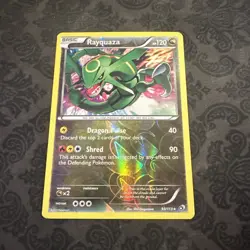 Pokemon TCG Rayquaza Legendary Treasures Reverse Holo Rare Card 93/113 - Image 1