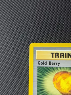 Gold Berry 1st Edition Trainer Card Neo Genesis 93/111 Heavily Played - Image 2