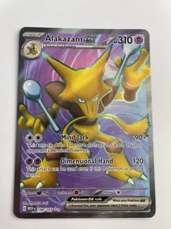 Alakazam Ex • 188/165 Ultra Rare Scarlet & Violet 151 • Pokemon Card • NM/Mint! - Image 1