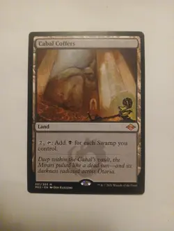 Cabal Coffers Magic: The Gathering Land Card Modern Horizons 2 - Image 1