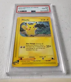 Pikachu 84/144 - Skyridge Set *PSA 10 - Gem MINT* Non Holo Pokemon Card - Image 2