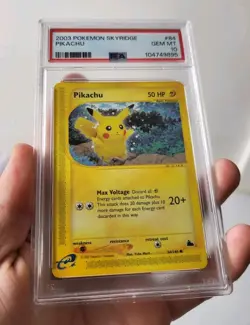 Pikachu 84/144 - Skyridge Set *PSA 10 - Gem MINT* Non Holo Pokemon Card - Image 4