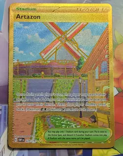 Artazon 229/197 Obsidian Flames Pokemon TCG Gold Card - Image 2
