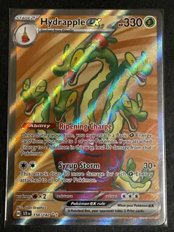 Hydrapple ex 156/142 Stellar Crown Full Art Ultra Rare Holo Pokemon Card NM - Image 1